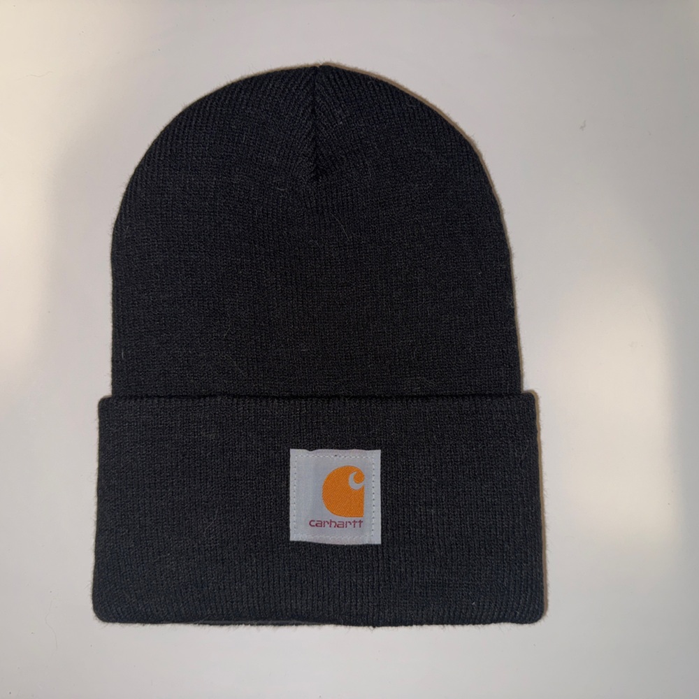 Carhartt Black Beanie- NWOT